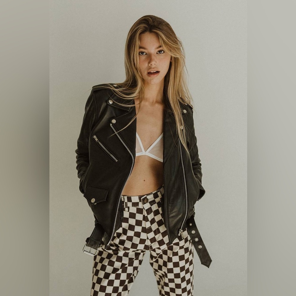 Understated Leather Light Weight Easy Rider Jacket